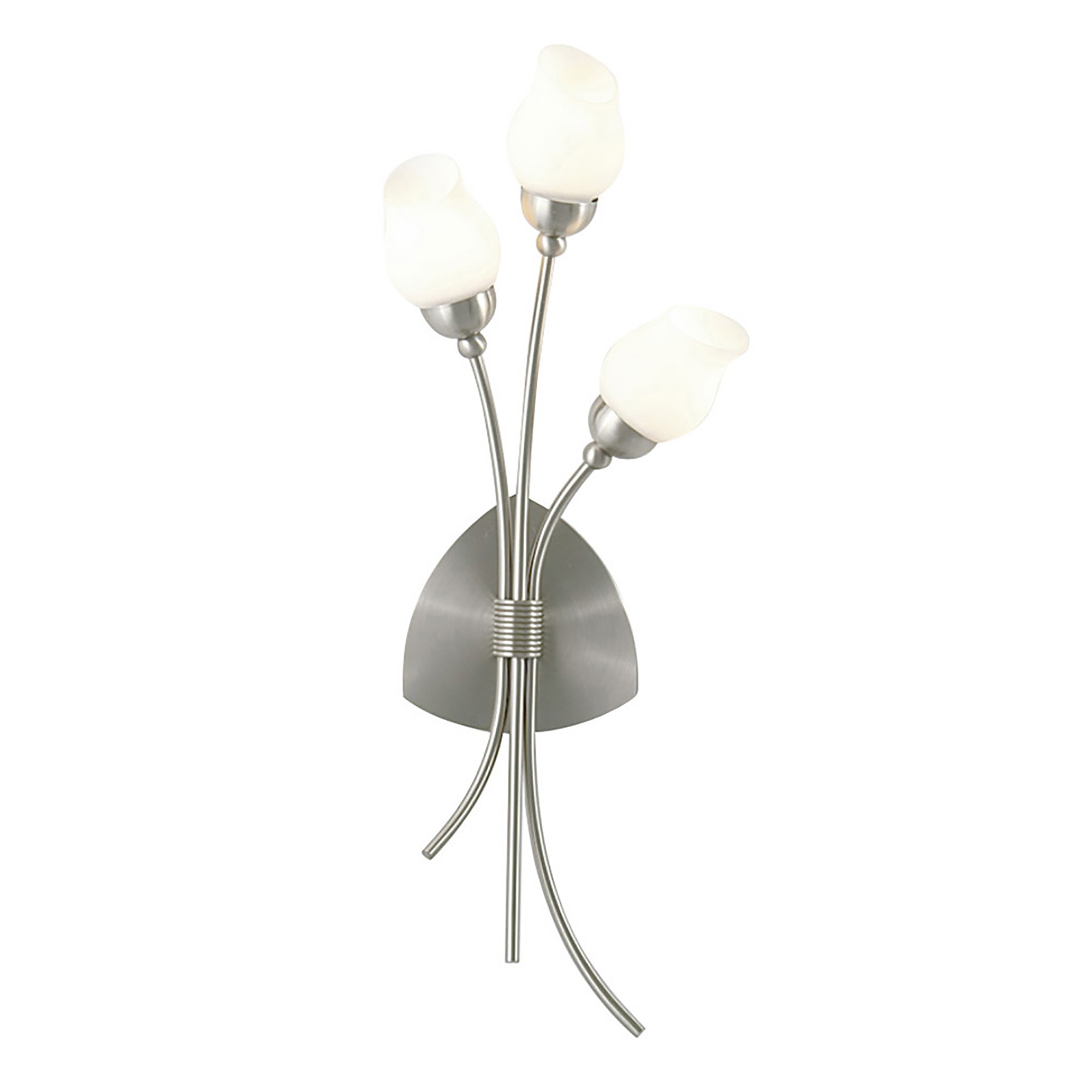 IL10000  Rimini Wall Lamp 3 Light Satin Chrome